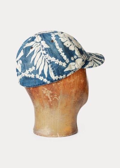 Gorra Ralph Lauren Hombre Azules - Tropical Twill Ball - KJZGD0974